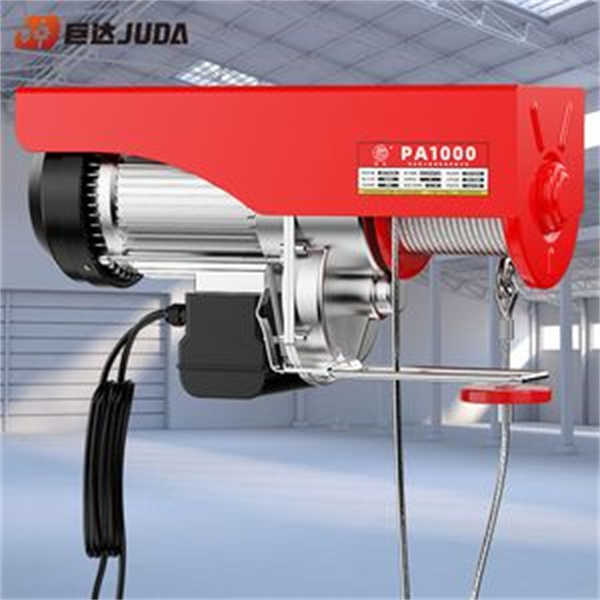 220V 380V 200kg-1200kg Fixed Micro Electric Wire Rope Hoist