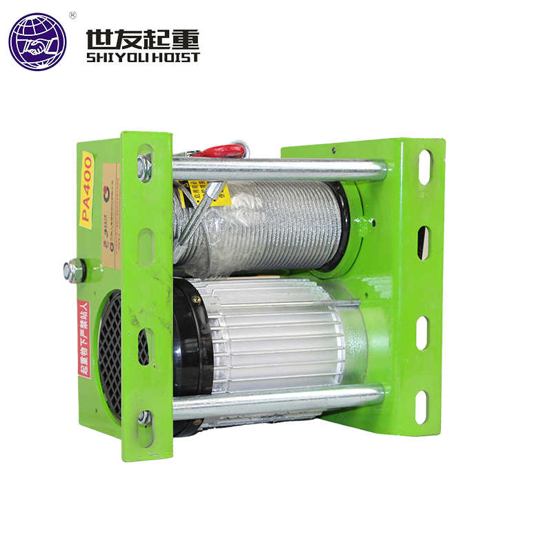 500/1000kg German Style Sling Hoist with Long Wire Rope Electric Winch