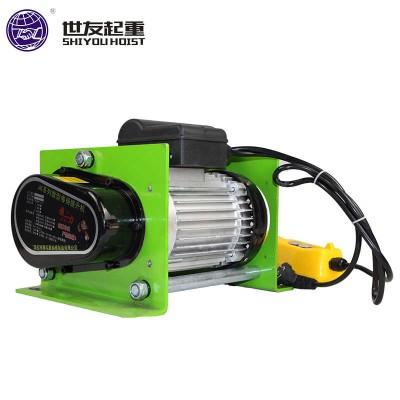 500/1000kg German Style Sling Hoist with Long Wire Rope Electric Winch