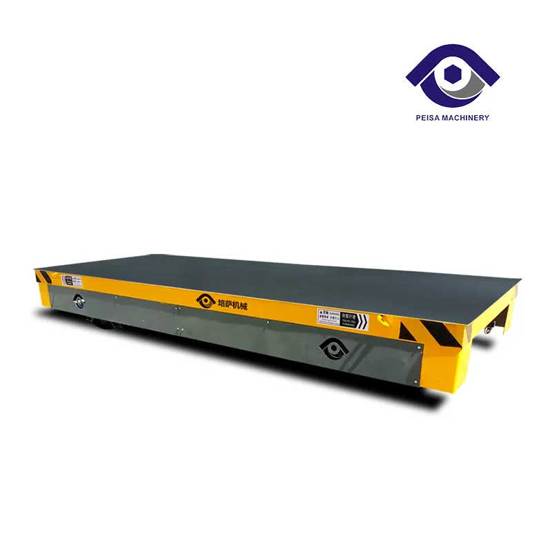 Remote Control/Pendant Motorized Trackless Transfer Cart with ISO9001