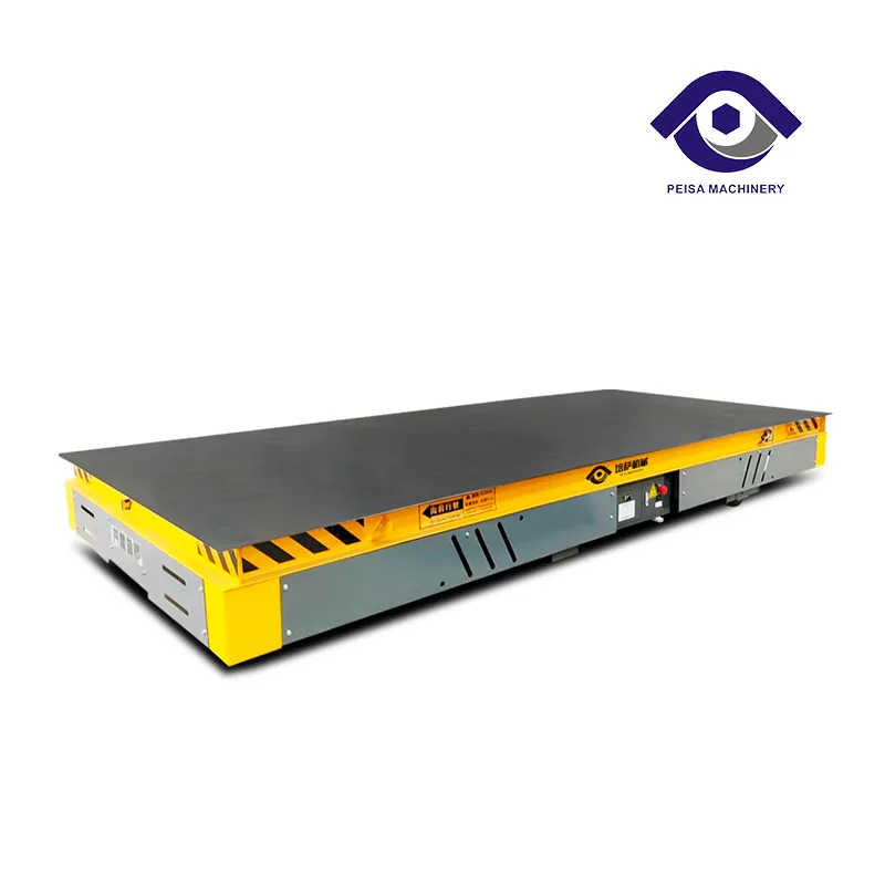 Warehouse Move Structural Equipment 25 Ton Remote Control Transfer Cart