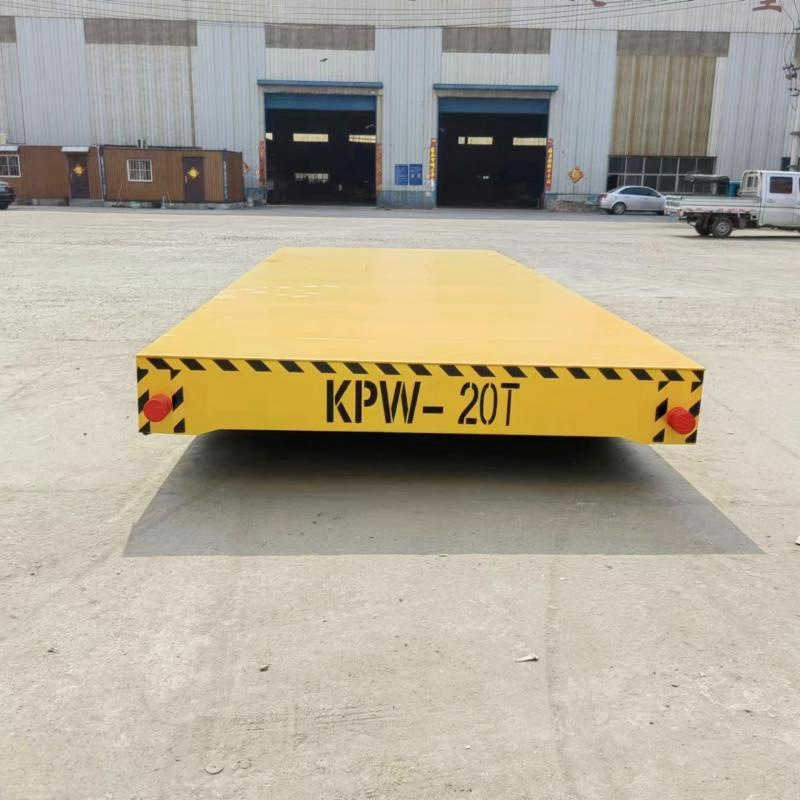 High Capacity Movable Trolley for Handling Plastic Particles