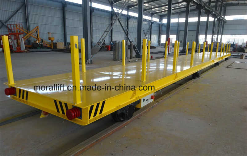 Heavy Loading On-rail Transfer Flat Trolley