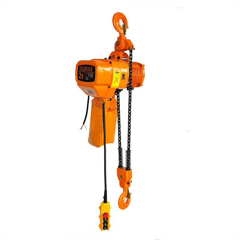 0.5t Warehouse Use Hook Type Electric Chain Hoist for Pulling and Lifting