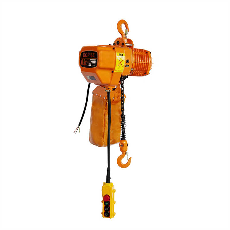 0.5t Warehouse Use Hook Type Electric Chain Hoist for Pulling and Lifting