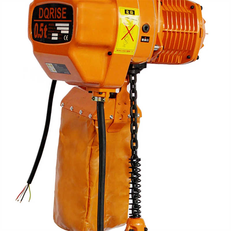 Hoisting Machinery Lifting Electric Chain Construction Hoist 0.5ton 2 Ton 3ton