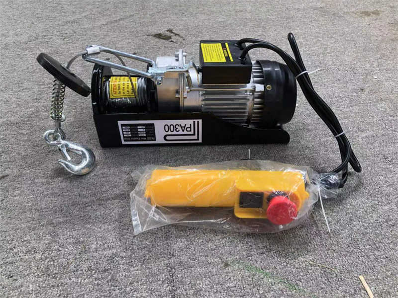 PA500 Mini Electric Wire Hoist | 500kg Lifting Capacity | 220V Power