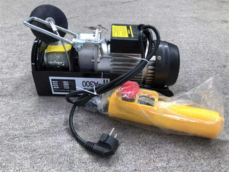 Compact PA Mini Electric Wire Rope Hoist | For Workshop & Factory Use