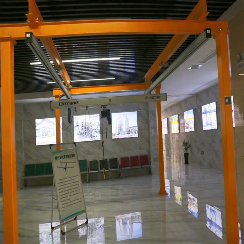 Suspension Underslung Bridge Crane with Hosit No Legs for Workshop