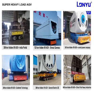 China Manufacture Customized Backpack Heavy Load Agv 120 Tons