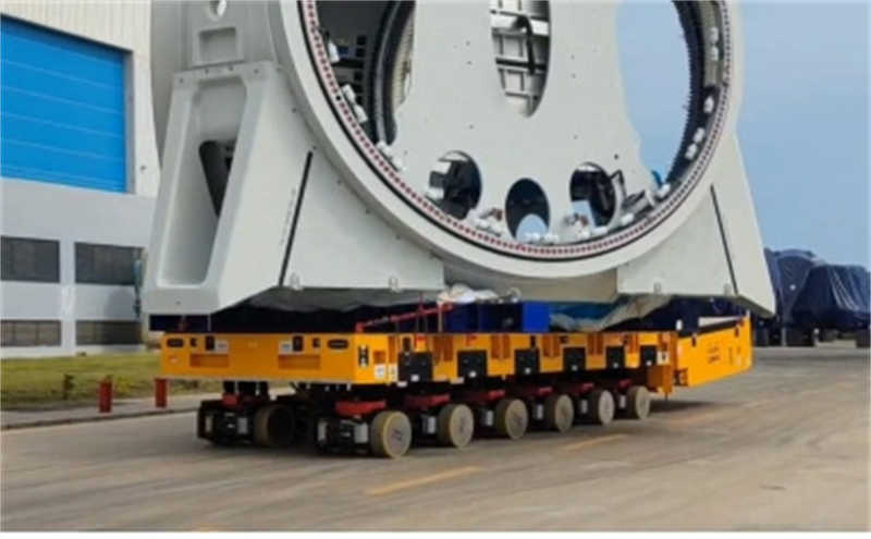 360 Tons Back-Lift Heavy-Load Agv Robot Transfer Trolley