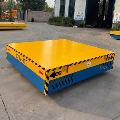 Electric Transfer Cart Trackless Transfer Cart 10 Tons for Material Handling