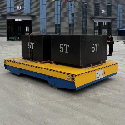 Transfer Cart 30t Industrial Transfer Trolley Battery Powered Material Handling