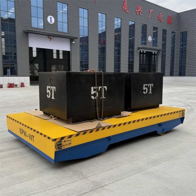 Transfer Cart 30t Industrial Transfer Trolley Battery Powered Material Handling