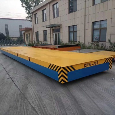 20 Ton Capacity Electric Transfer Cart Battery Powered for Warehouse