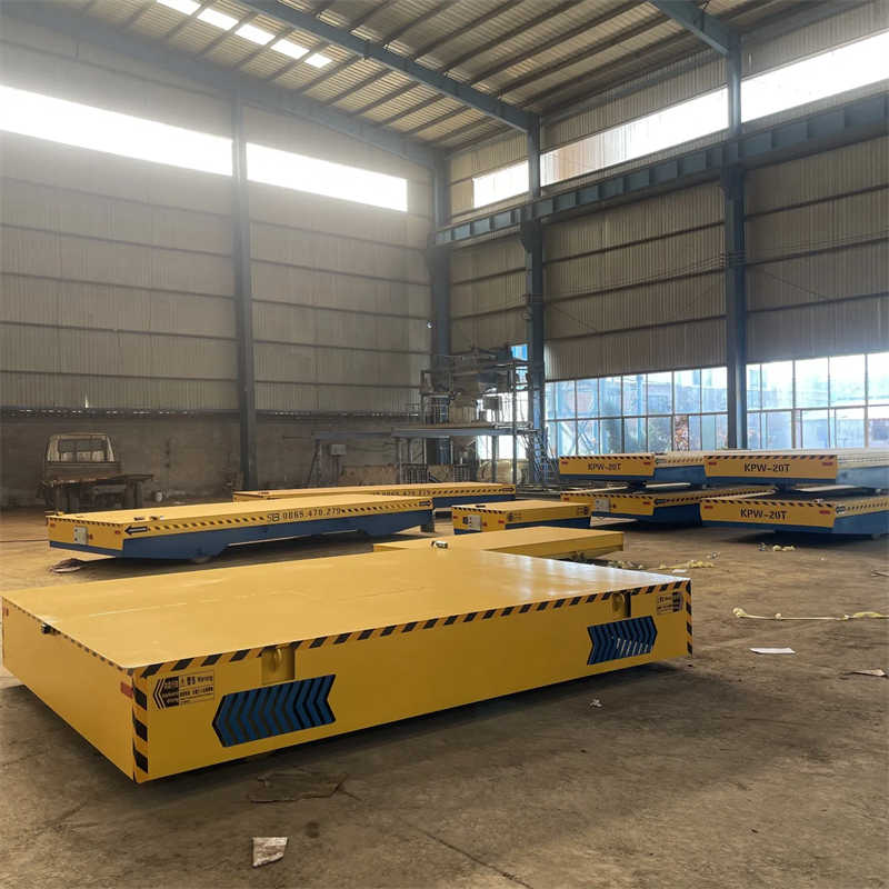 Heavy-Duty Battery-Powered Motorized Transfer Cart for 50 Tons