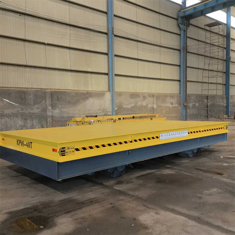 Heavy-Duty Battery-Powered Motorized Transfer Cart for 50 Tons