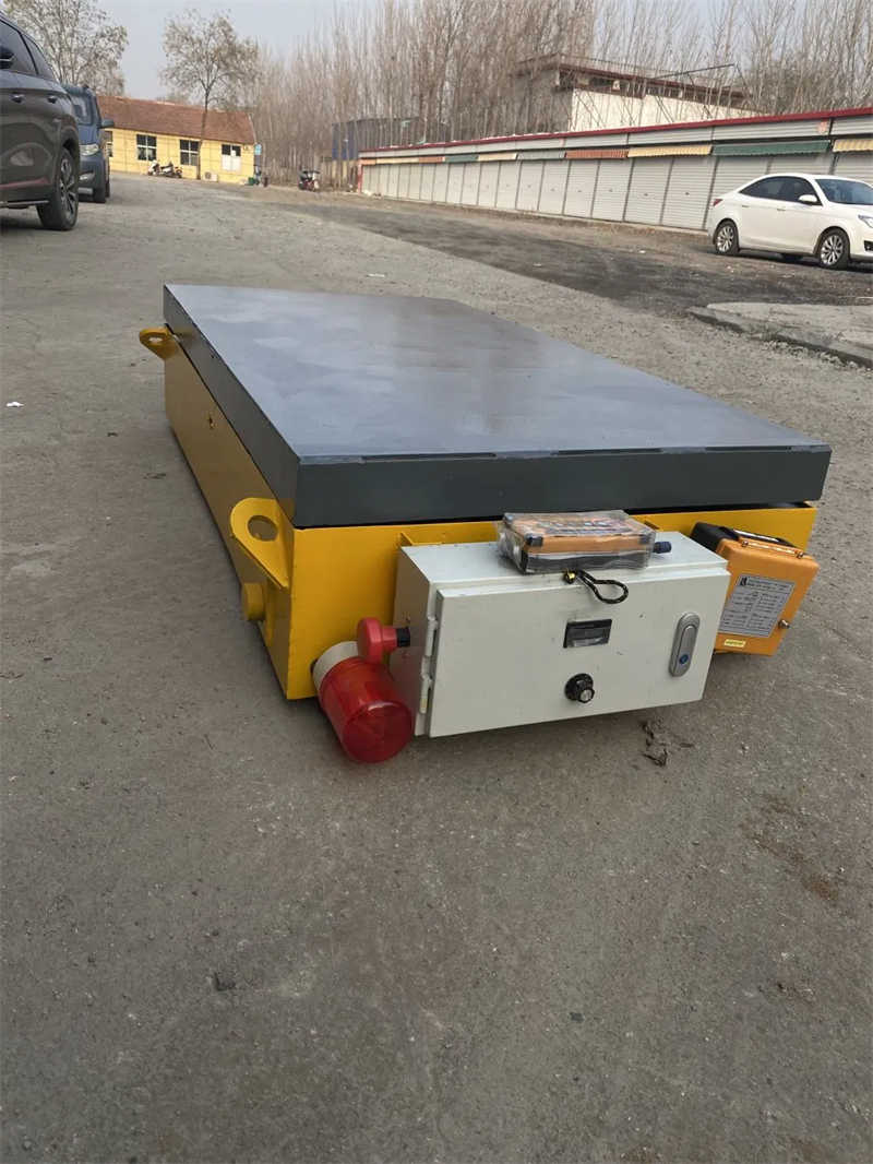 Material Handling Equipment 40t Trackless Transfer Trolley