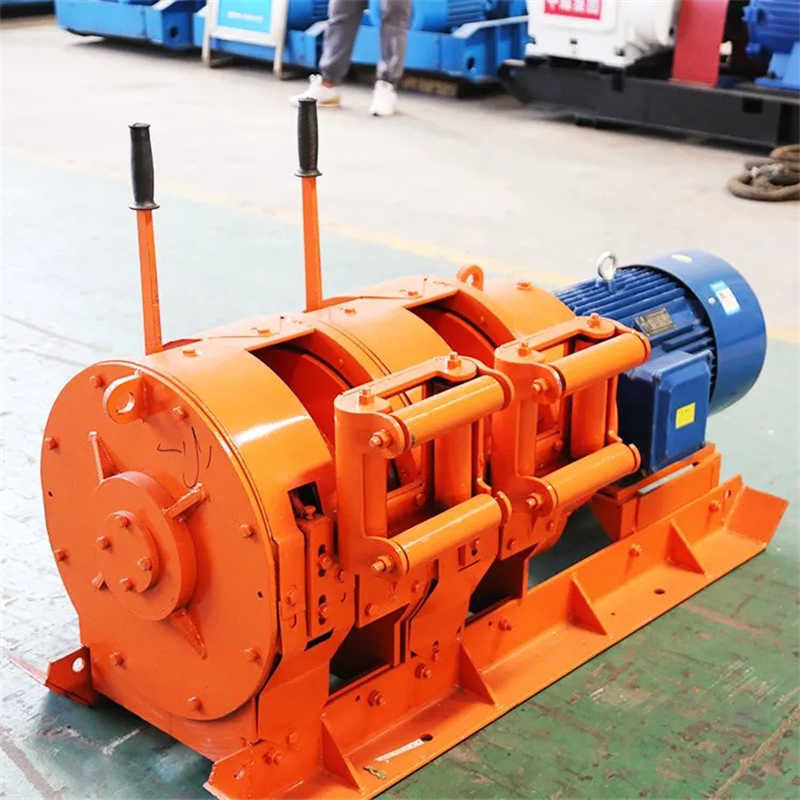 Solid and Stable Underground Explosion Proof Shaft Sinking Winch