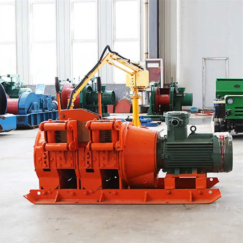 Solid and Stable Underground Explosion Proof Shaft Sinking Winch