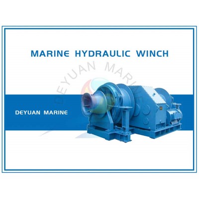 Marine Hydraulic Single Drum Anchor Winch with Warping Drum