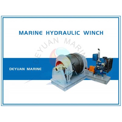 Marine Single Drum Electric Winches for Mooring Usage