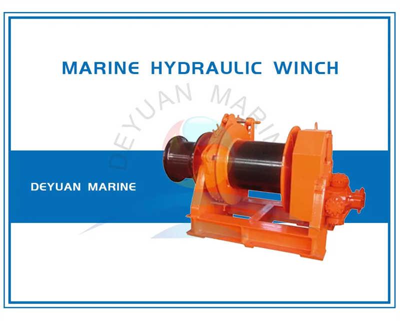 Marine Hydraulic One Drum Mooring Winch for Boat