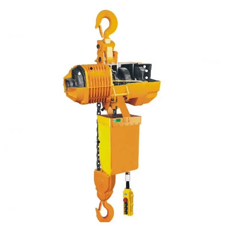 Robust 15 Ton Electric Chain Hoist with Trolley 380V for Construction