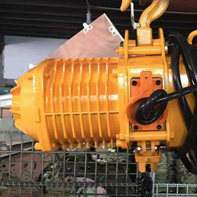 Robust 15 Ton Electric Chain Hoist with Trolley 380V for Construction