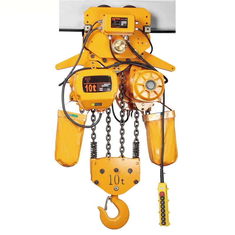 1 Ton 2 Ton 3 Ton Electric Chain Hoist with Trolley 380V for Light Industrial