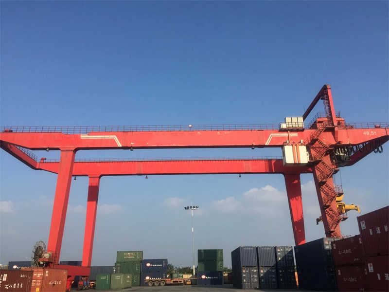 60/80 Ton Heavy Duty Container Gantry Crane for Large-Scale Port Terminal Use