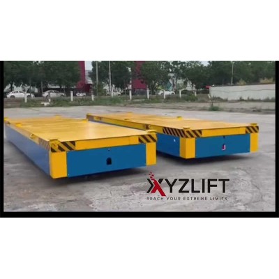 Battery-Powered Transfer Cart with 1-5 Ton Load for Flexible Material Handling