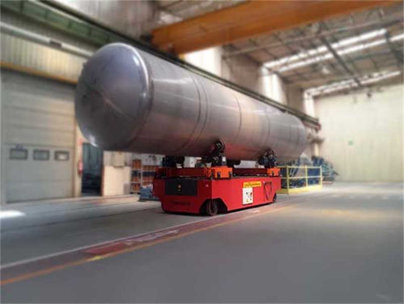 Battery-Powered Transfer Cart with 1-5 Ton Load for Flexible Material Handling