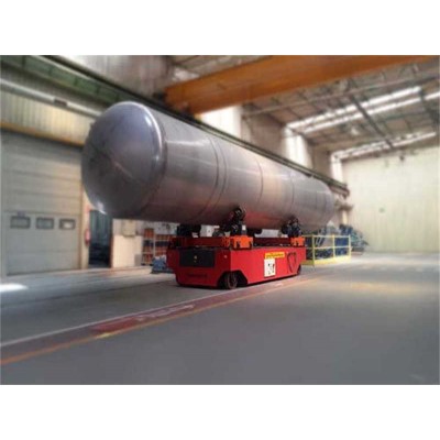 100 Ton Capacity Wheel-Based Transfer Cart with AC Drive System