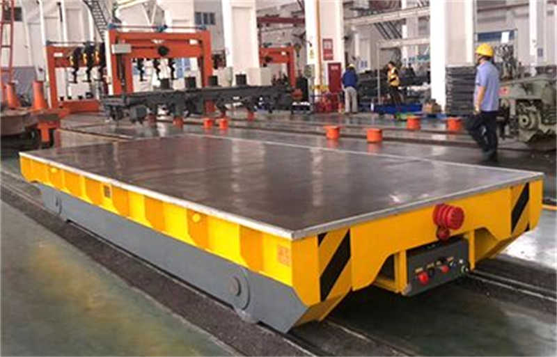 Assembly Line Automation Electric Flat Car