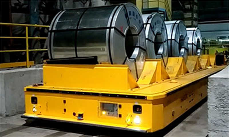 High-Capacity AGV Transfer Cart System 1-80T Intelligent Material Movement