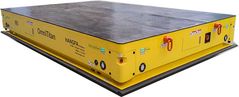Heavy Industrial AGV Transfer Cart with 150T-400T Load Range