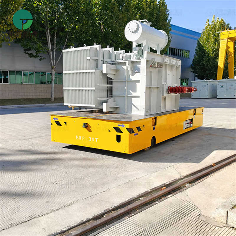 Steering Telecontrol Operate Battery Trackless Transfer Cart