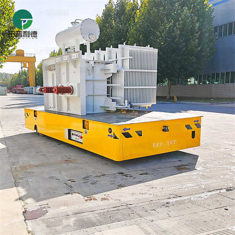 Factory Heavy Load Electric Trackless Transfer Cart