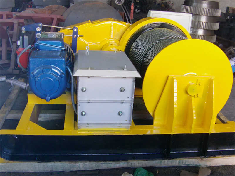 Electrical Winch with Wire Cable for Cranes