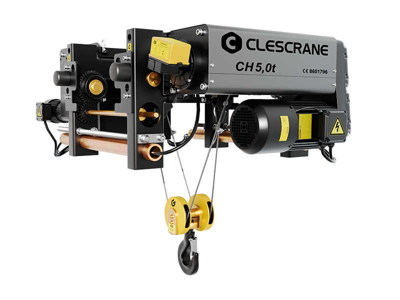 Single Girder Crane Electric Wire Rope Hoist | CH Series, 0.25-16 Ton