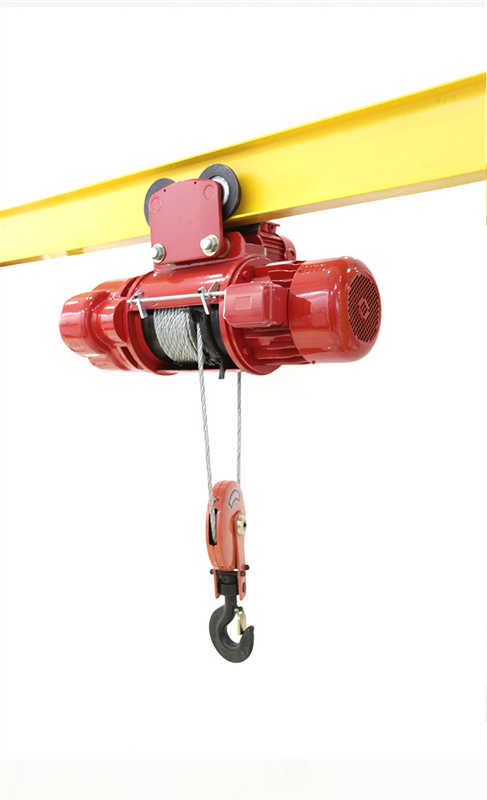 Low Headroom CD/MD Electric Wire Rope Hoist | 0.25-16 Ton Compact Design