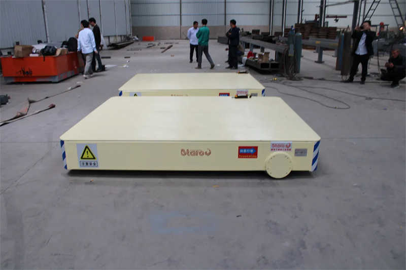 Steel Coil Handling Electric Transfer Carts with 5 to 50 Ton Load Capacity