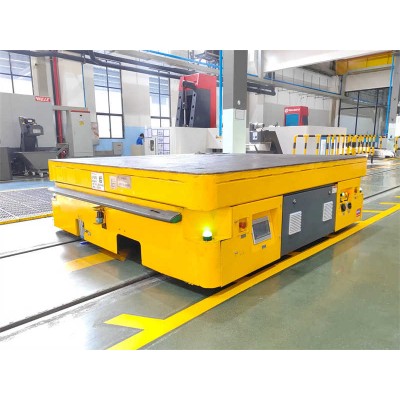 Low-Profile Warehouse Transfer Carts for Moving Goods (Electric, 5-50 Ton)