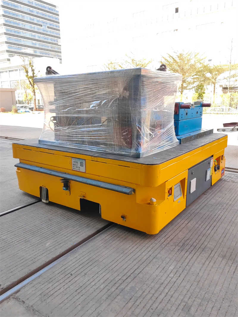 Low-Profile Warehouse Transfer Carts for Moving Goods (Electric, 5-50 Ton)