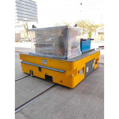 Low-Profile Warehouse Transfer Carts for Moving Goods (Electric, 5-50 Ton)