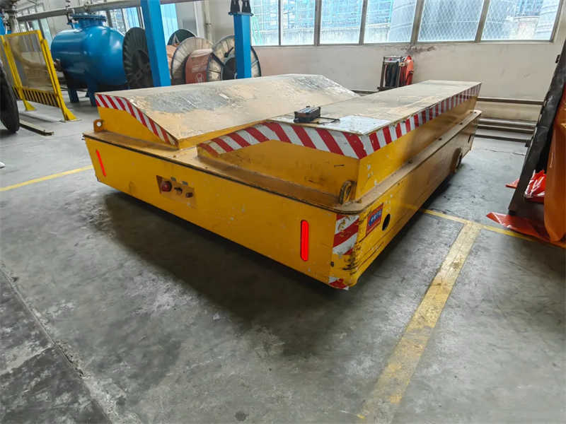 Low-Profile Warehouse Transfer Carts for Moving Goods (Electric, 5-50 Ton)