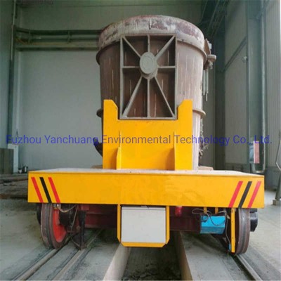 Cable Reel Powered Ladle Transporter Cart for Severe Duty Applications