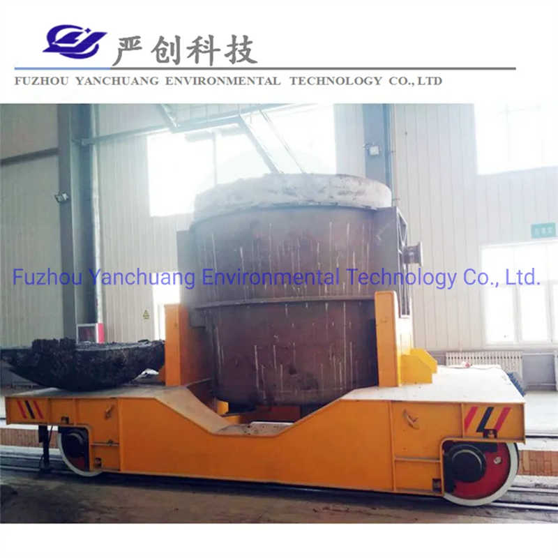 Electric Ladle Transfer Car with Safety Brakes for Overhead Crane Areas