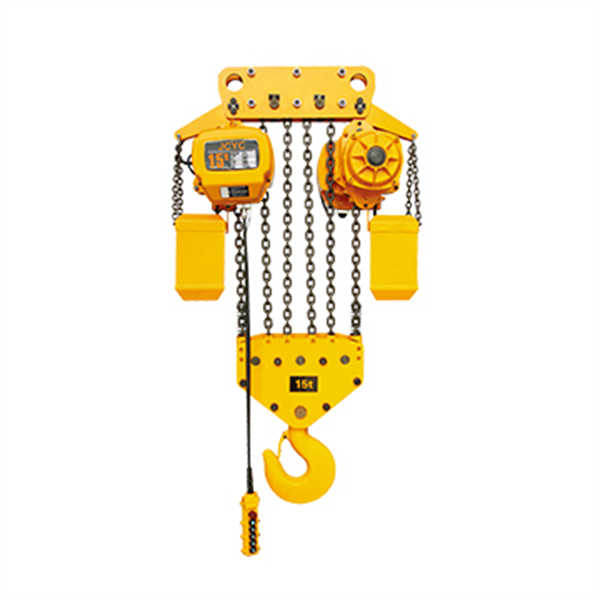 Electric chain hoists with 5 ton capacity for industrial lifting applications
